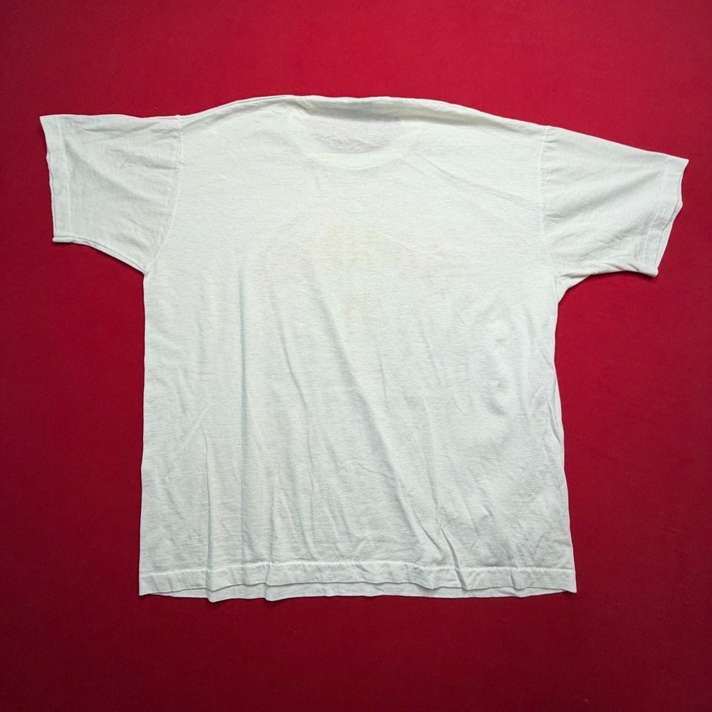 Vintage 90s Boogie Bash Car Show‎ T-Shirt Best Fruit of the Loom White XL USA
